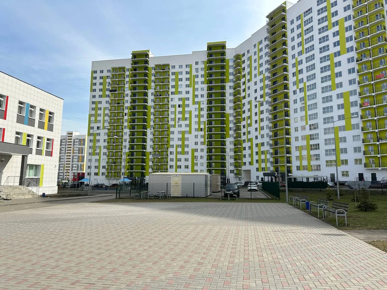 Современный городской квартал с транспортной доступностью